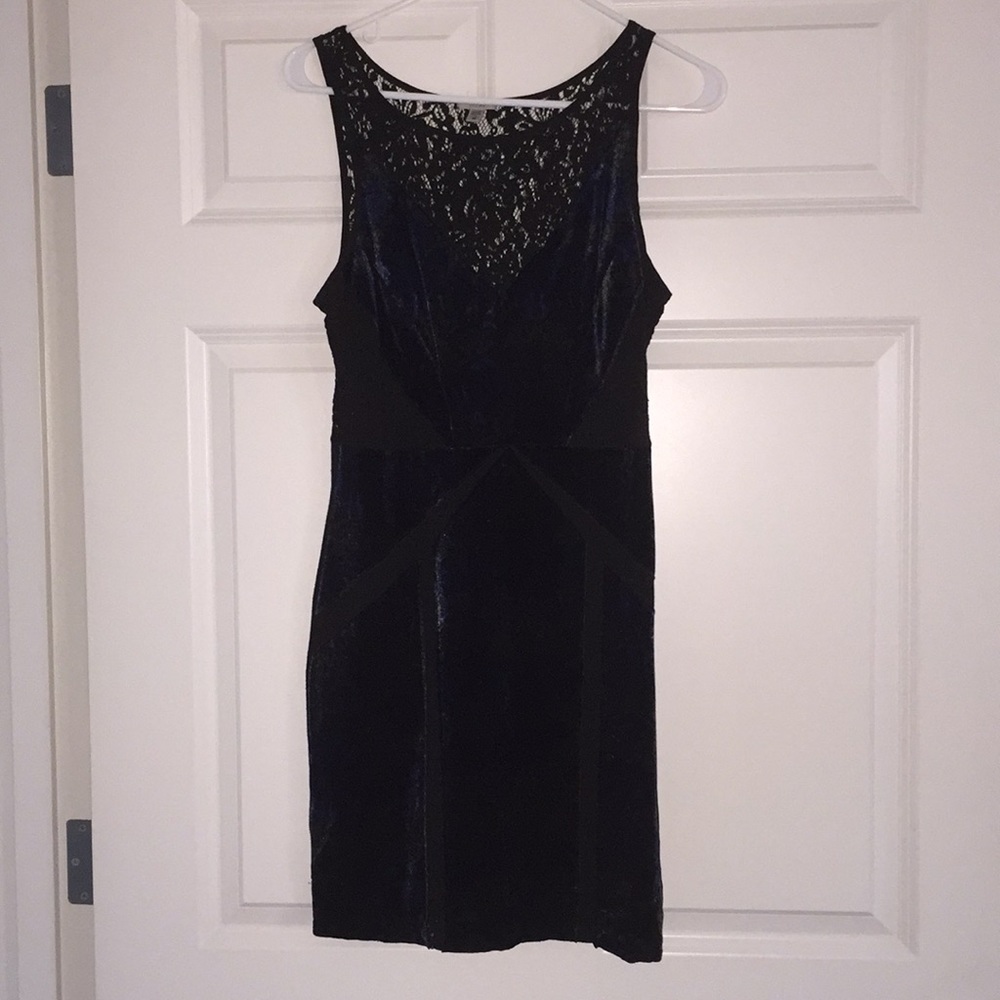 Velvet Cut Out Dress